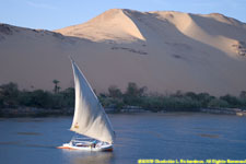 felluca on the Nile