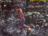 child in Menke  River