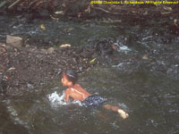 child in Menke River