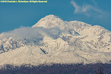 clouds on the mountain