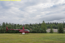 helicopter at Coldfoot Camp