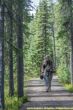 Paul on trail