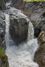 waterfall and gorge