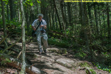 Paul on trail