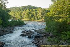 waterfall on the Hudson River