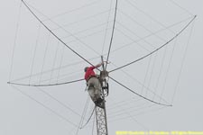 Paul fixing antenna