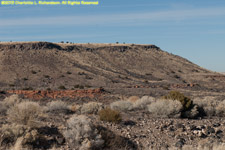 painted desert and mesa