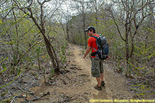 Jason on trail