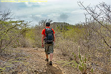 Jason on trail