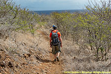 Jason on trail