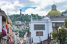 plaza and statue