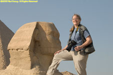 Charlotte at sphinx