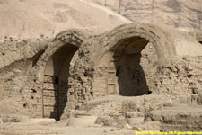 storerooms in archeological dig