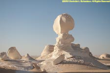 white desert