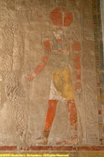 Horus wuth solar disk