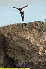 cliff diver