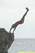 cliff diver