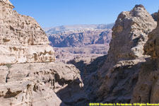 view from trail to Al-Deir