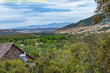 view with solar hot water system