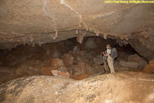 Charlotte in cave