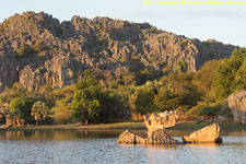 tsingy at sunset