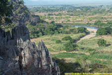 view over valley