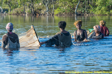 women fishing