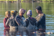 women fishing