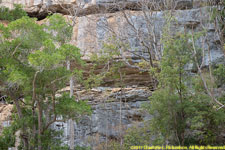 cliff wall with tombs