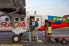 Twin Otter boarding