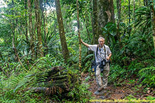 Paul on trail