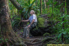 Charlotte in rainforest