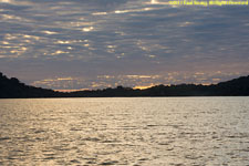 harbor sunset