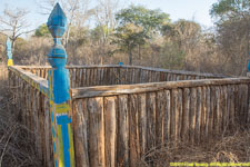 wooden tomb