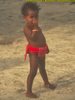 child in loincloth