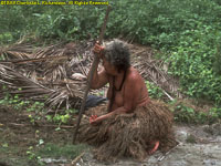 woman in traditional skirt