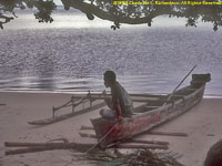 canoe on beach