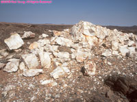 quartz outcropping