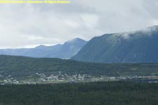 view of town