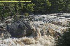 waterfall on the Mersey River