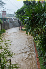 flooded street