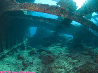 inside wreck