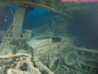 tires in cargo hold