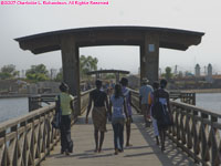 wooden bridge