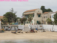 beach on Goree island