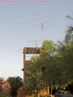 antennas over the shack