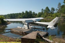 C172 at the dock