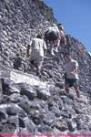 Climbing a temple