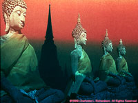 Buddhist scene