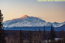 evening alpenglow